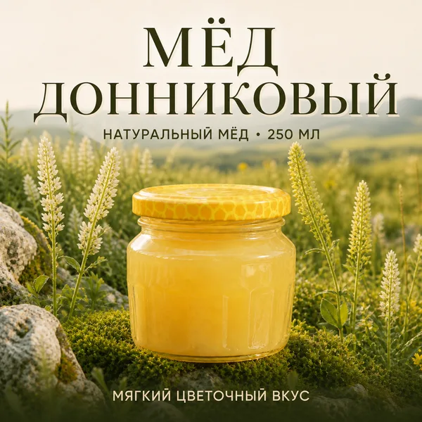 Мёд донниковый «Лавка-Пасечника.РФ», 350 г