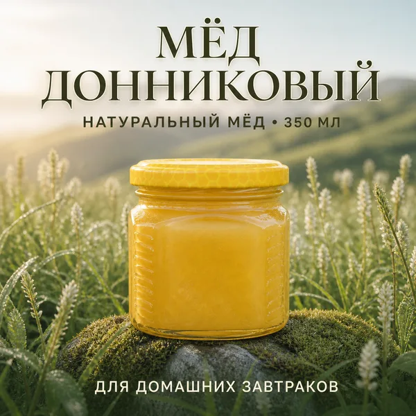 Мёд донниковый «Лавка-Пасечника.РФ», 470 г