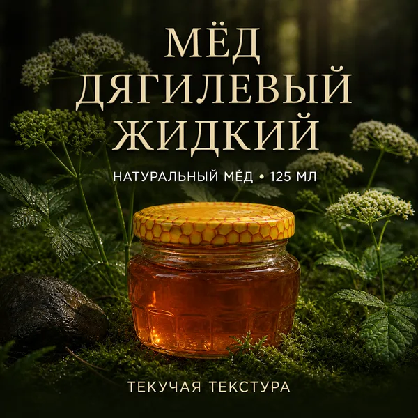 Мёд дягилевый жидкий «Лавка-Пасечника.РФ», 150 г