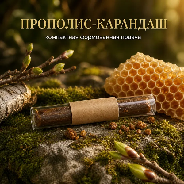 Прополис в форме карандаша