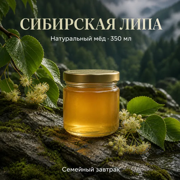 Мёд «Сибирская липа», 470 г