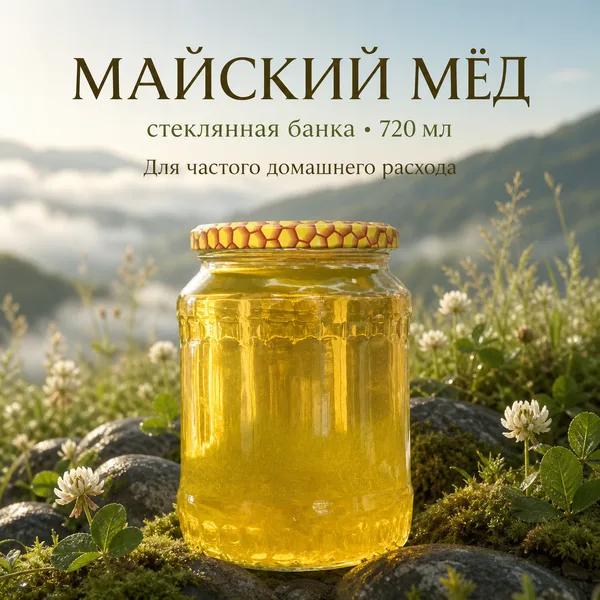 Мёд натуральный «Майский», 1000 г