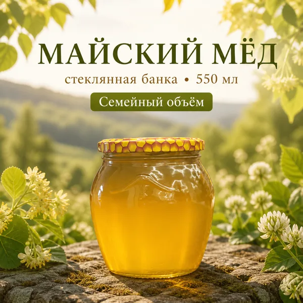 Мёд натуральный «Майский», 700 г