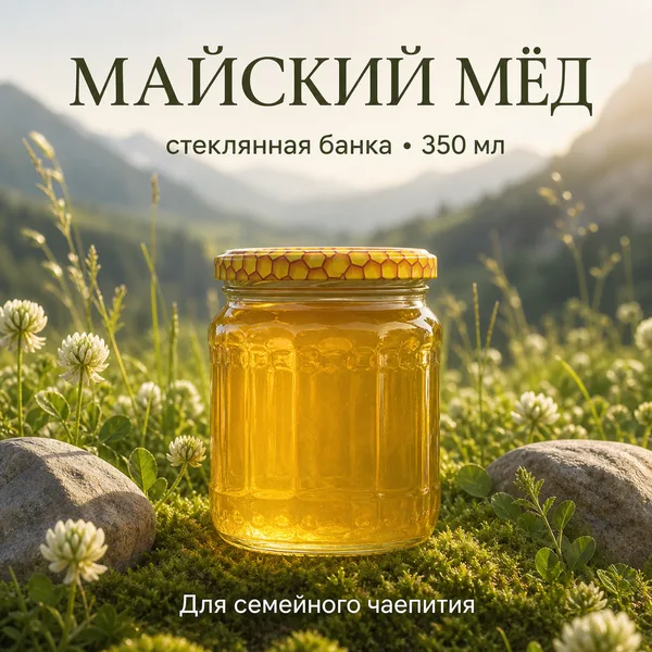 Мёд натуральный «Майский», 470 г