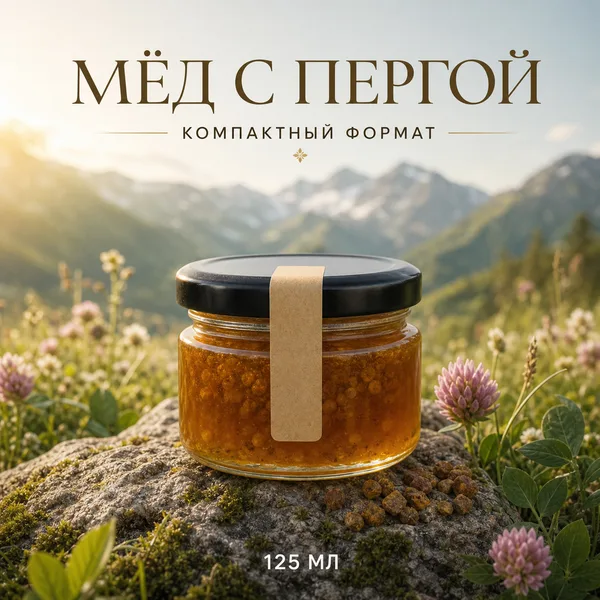 Мёд с пергой, 150 г