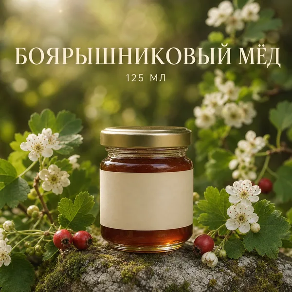 Мёд боярышниковый, 150 г