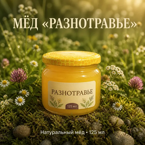 Мёд натуральный «Разнотравье», 150 г