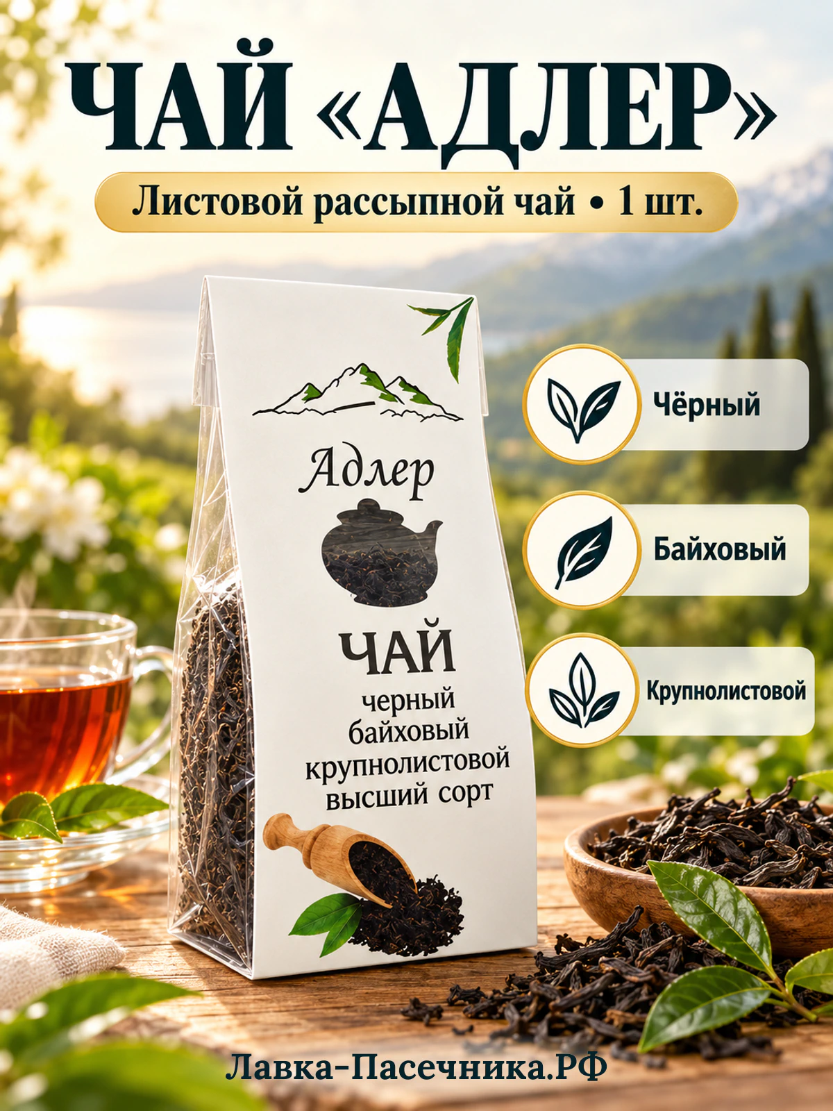 Чай «Адлер» в подарочном оформлении — доступные варианты